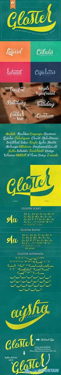Gloster Typeface 