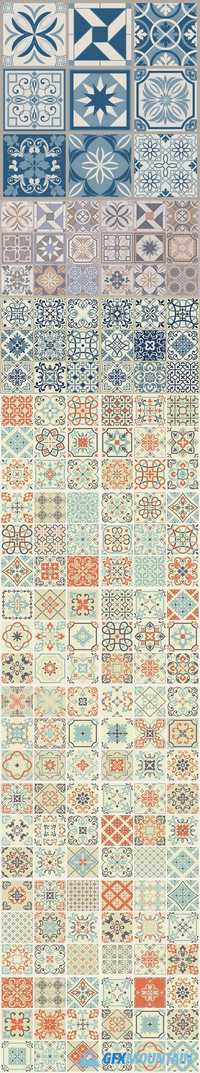Vintage pattern design collection