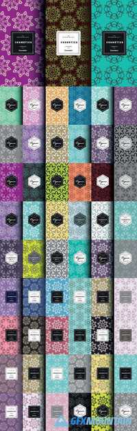 Seamless patterns collection background