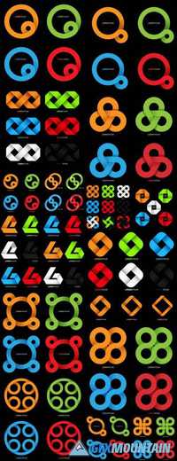 Vector Ribbon Symbols