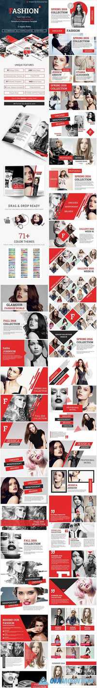Fashion and Photography PowerPoint Presentation Template 15341625