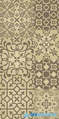 Seamless Pattern with Moroccan Motives