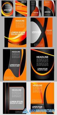 Magazine, Flyer, Brochure and Cover Layout Design Print Template