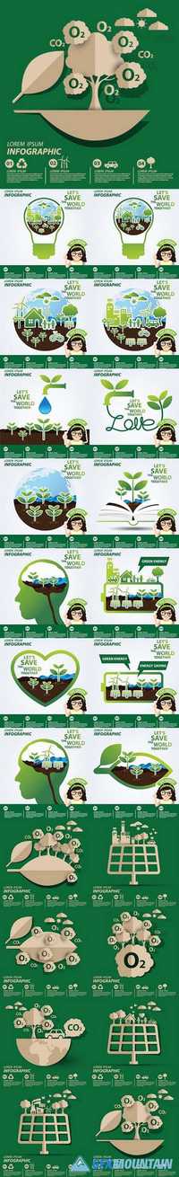 Infographic save world
