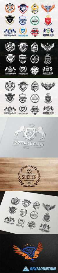 Soccer Logo Football logo collection 620837