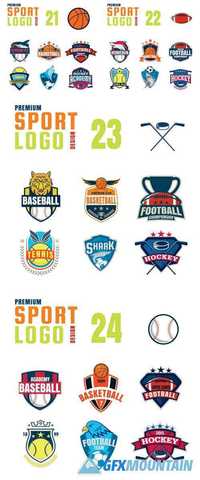 Sport Logo Design Set 2
