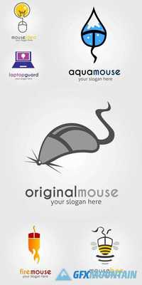 Creative Mouse Logo Design Template