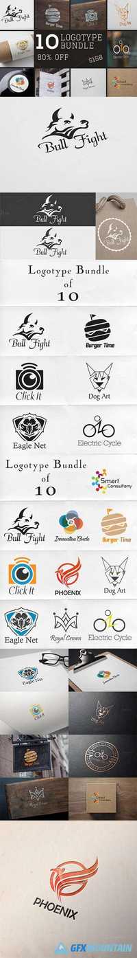 10 Logotype Bundle 639112