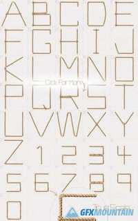 Driftwood Alphabet 516050