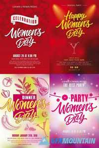 Party Womens Day Poster