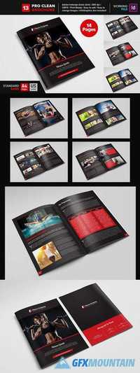 Fitness GYM Brochure Template 13 668628