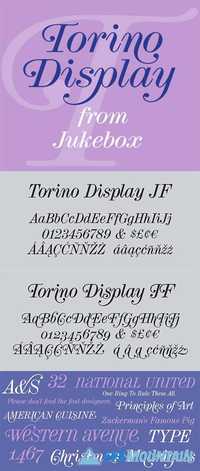 Torino Display JF Pro Font