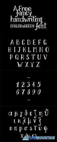 Nikolaidis Handwrinting font 