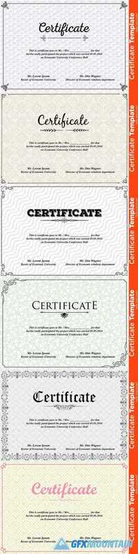 Certificate Template PSD 677908