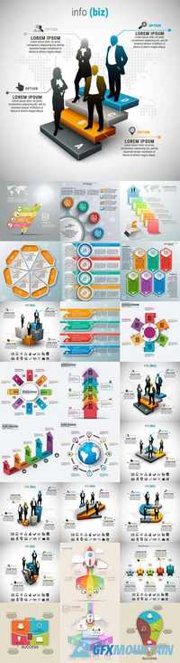 Infographics and diagram business design
