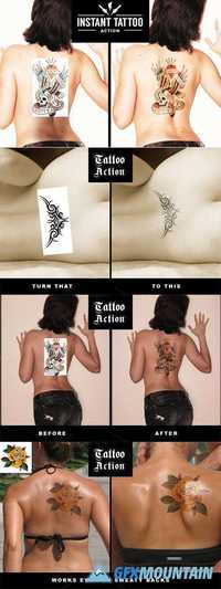 Instant Tattoo Action  611838 