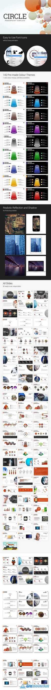 Circle- PowerPoint Template 704019