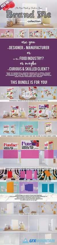 Brand Me - Cereal Mock-up Collection 709462