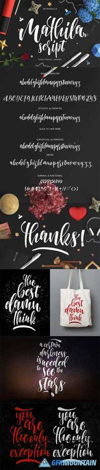 Mathila Script Font