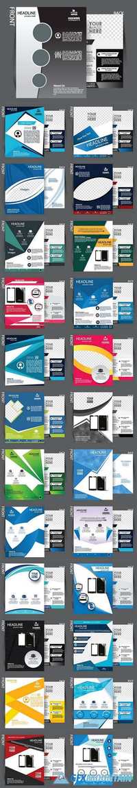 Business flyer design layout