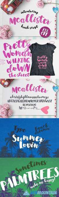 Mcallister Brush Script