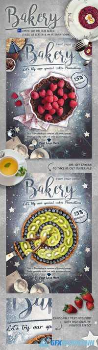 GraphicRiver - Bakery Promotion Flyer Template - 15854476