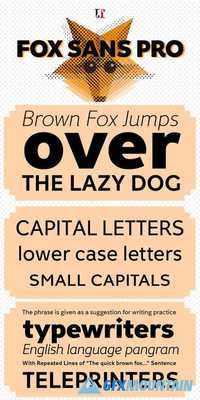 Fox Sans Pro Font Family