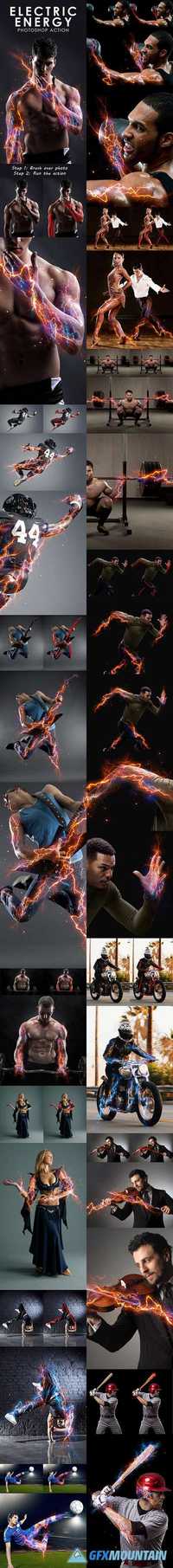 GraphicRiver - Electric Energy Photoshop Action 16607820