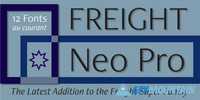 Freight Neo Pro Font Family