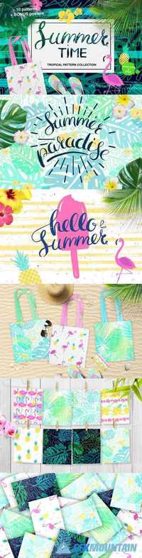 Summertime: set of tropical patterns 694036