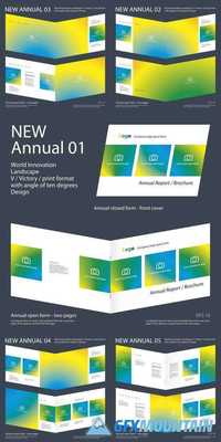 Annual Brochure Innovation Design Layout