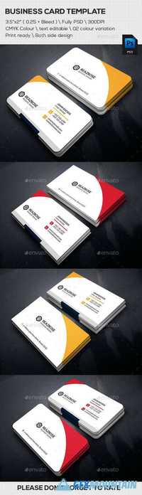 GraphicRiver - Corporate Business Card 11818521