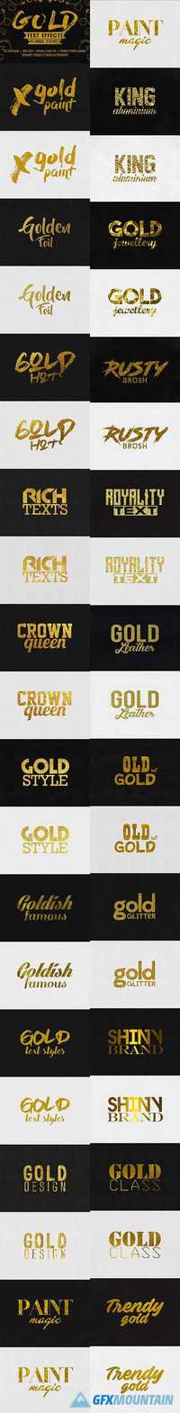 GraphicRiver - Gold Text Effects 16811782