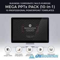 Graphicriver Mega PPT Pack 15887631
