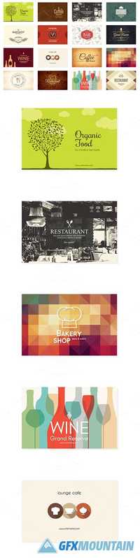 16 Restaurant Business Cards 695581