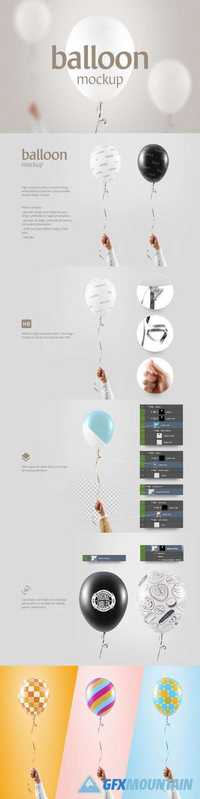 Balloon mockup 711593