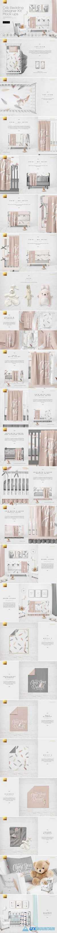 Crib Bedding Designers Kit Mockups 792220