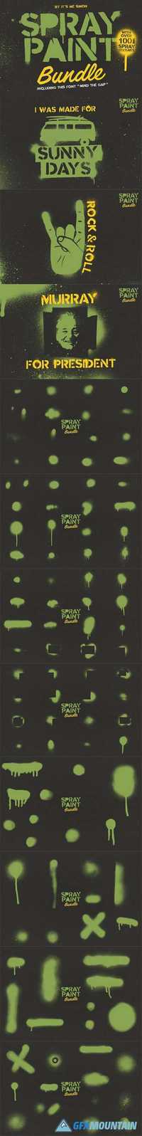 Spray Paint Bundle  798320 
