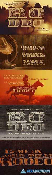 Rodeo Typeface