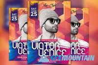 DJ Victor Party Flyer Template 828757