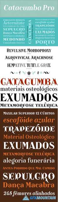 Catacumba Pro Font Family