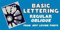 Basic Lettering JNL - Both fonts $55