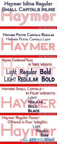 Haymer Font Family