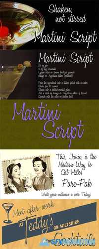 Martini Script - Both fonts