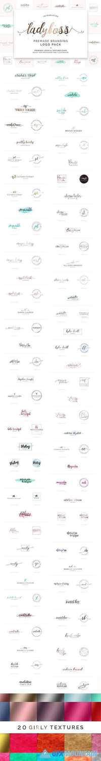 Ladyboss Premade Branding Logo Pack 901850