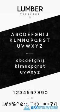 Lumber Typeface