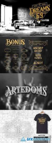 Artedoms Blackletter Font