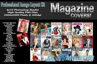 Magazine Covers V1 Photoshop Templat 911137