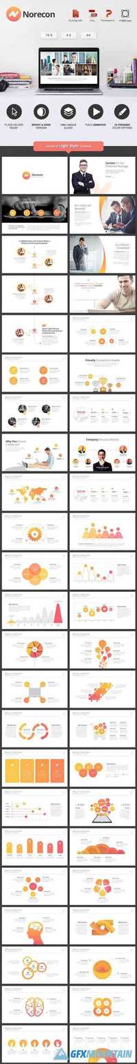 Norecon - Fresh Powerpoint Template 16425727