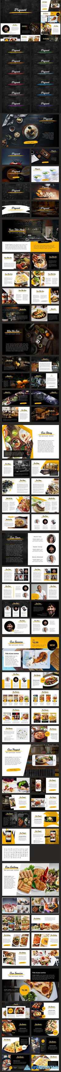 Piquant Powerpoint Template 962588